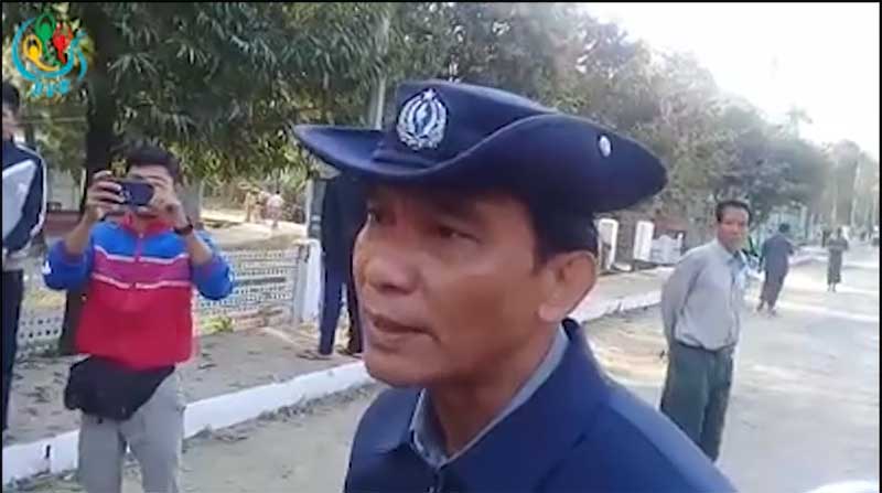 စစ္ေတြ ေဒသႏၱရ လက္လုပ္မုိင္းမ်ား ေပါက္ကြဲခဲ့မႈျဖစ္စဥ္ ရခုိင္ရဲမႉးႀကီး ရွင္းလင္း (႐ုပ္သံ)