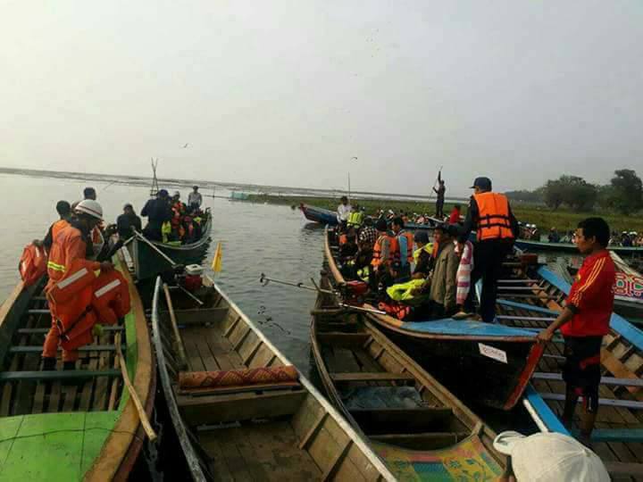 ေလွေမွာက္ေသဆံုးသည့္ ေက်ာင္းသား/သူအေလာင္းမ်ား ဆယ္ယူရရွိ