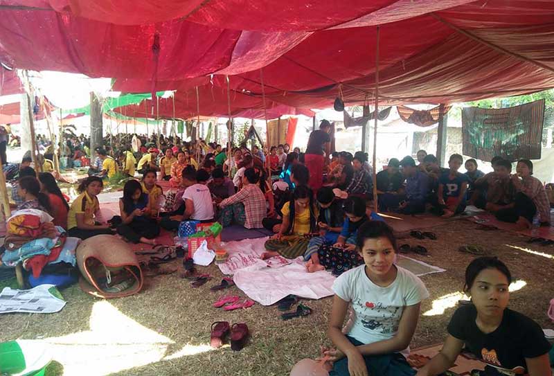 ဆႏၵျပအလုပ္​သမား​မ်ား လုပ္​ငန္​းခြင္​ျပန္၀င္ၿပီး ေတာင္းဆုိၾကရန္ ပရီမီယာစက္​႐ုံတာ၀န္ရွိ ​ေျပာ