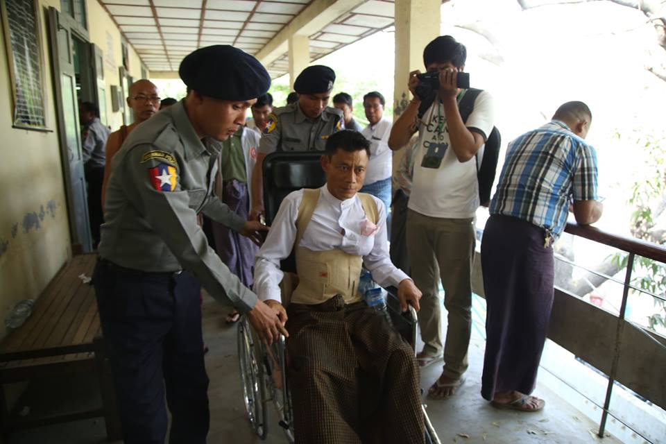 မႏၱေလးမဘသအဖြဲ႔၀င္ ဦးေက်ာ္မ်ိဳးေရႊကုိ အေရးယူရန္ လုပ္ေဆာင္သြားမည္ဟု ဥပေဒအၾကံေပးေျပာ