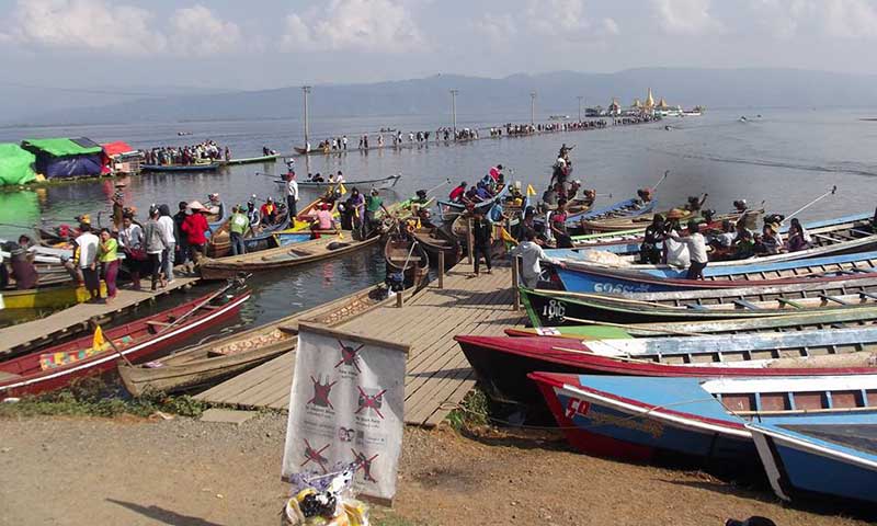 အင္းေတာ္ႀကီးဘုရားပြဲ စက္ေလွမ်ားတြင္ အသက္ကယ္အက်ႌမ်ားထားရန္လိုအပ္ေန