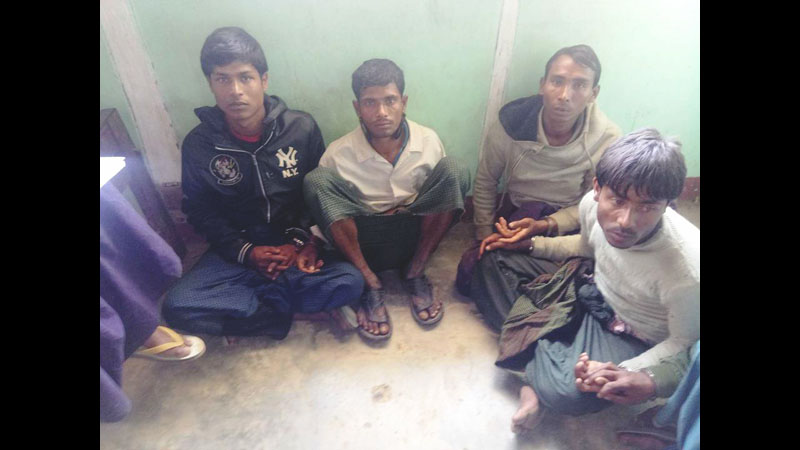 အထက္မင္းလွၿမိဳ႕နယ္တြင္ တရားမဝင္ ခိုးဝင္ဘဂၤါလီ ၅ ဦး ဖမ္းမိ