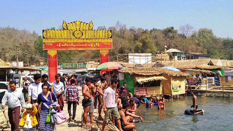 မန္းေရႊစက္ေတာ္ဘုရားတြင္ တည္းခိုေဆာင္ခ ေဈးႏႈန္းမ်ား အဆမတန္ျမင့္တက္ေန