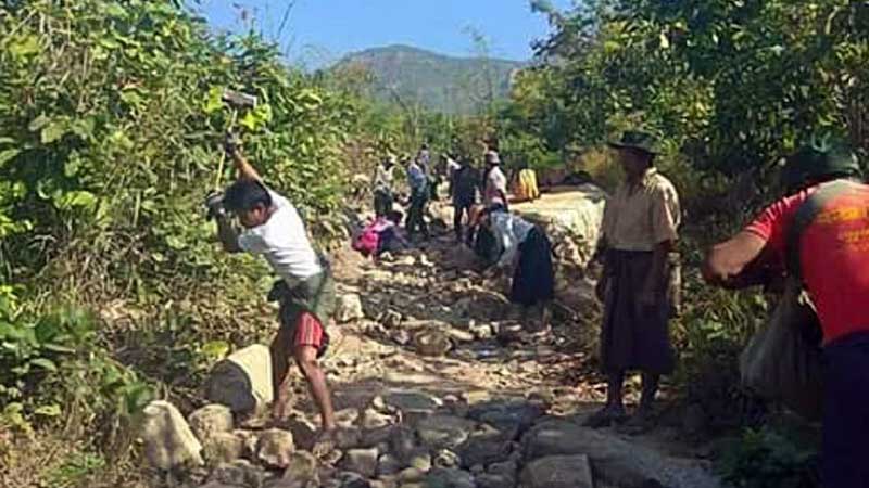 သာစည္ၿမိဳ႕နယ္ထဲက ေက်းရြာအခ်ဳိ႕ ကားသြားႏိုင္သည့္လမ္း လိုအပ္ေန
