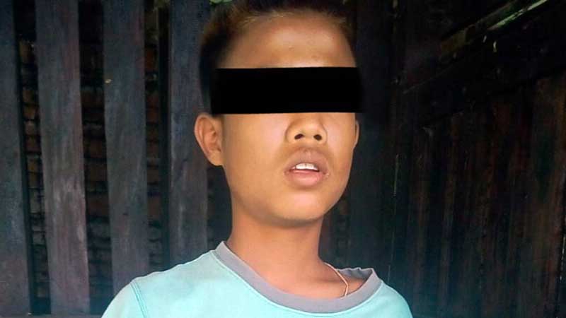 ၀မ္းတြင္းတြင္ ၄ ႏွစ္အရြယ္မိန္းကေလးအား အဓမၼျပဳက်င့္မႈျဖင့္ ၁၀ တန္းေက်ာင္းသားကုိ ဖမ္းဆီး