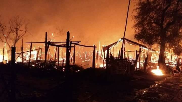 ေရစႀကိဳၿမိဳ႕ မီးေလာင္မႈ လူ ၉၀၀ နီးပါး အကူအညီ လိုအပ္ေန