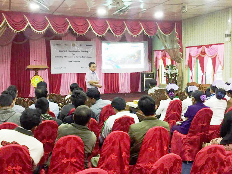 တမူးၿမိဳ႕တြင္ တီဘီေရာဂါရွာေဖြေရးလုပ္ငန္း ေဆာင္ရြက္ရန္ စီမံခ်က္ ေရးဆဲြ