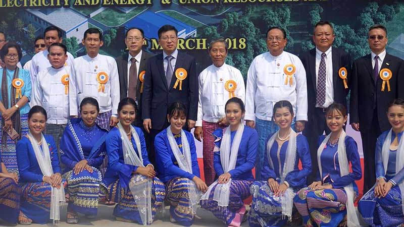 တ႐ုတ္ႏွင့္လွ်ပ္စစ္၀န္ႀကီးဌာန ပူးေပါင္း၍ ဓာတ္အားေပးစက္႐ုံသစ္ ရန္ကုန္တြင္ဖြင့္လွစ္