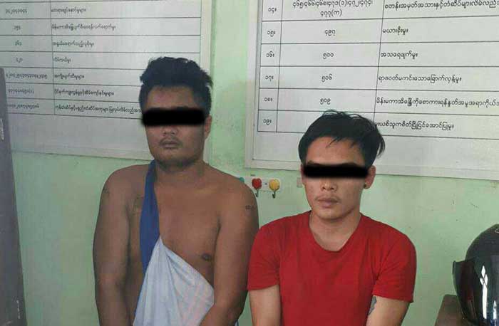 ေမာ္လၿမိဳင္တြင္ လုိင္စင္မ့ဲကားဖမ္းဆီးရာက စိတ္ႂကြ႐ူးသြပ္ေဆးျပားမ်ားဖမ္းမိ