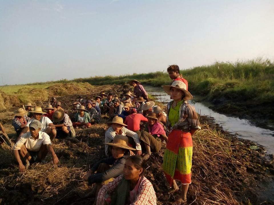 ငါးက်ီးဆည္အင္းေရလုပ္သား ၅၀ ဦး ပုဒ္မ ၇ ခုျဖင့္အမႈဖြင့္ခံရ