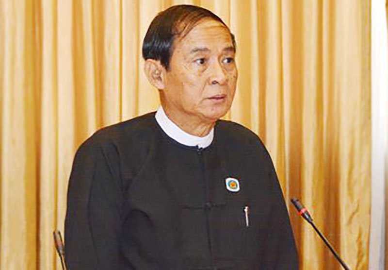 ဒုသမၼတအျဖစ္ ဦးဝင္းျမင့္ကုိ ေရြးခ်ယ္