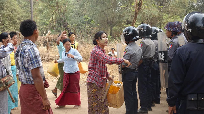 ဝက္ေမွးရြာသူ အမ်ဳိးသမီး ၂ ဦး ဖမ္းဆီးခံရ