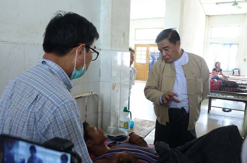 သံသယရွိသူအား ရဲကဖမ္းဆီးႏွိပ္စက္မႈ  လူ႔အခြင့္အေရးေကာ္မရွင္ ကြင္းဆင္းစစ္ေဆး