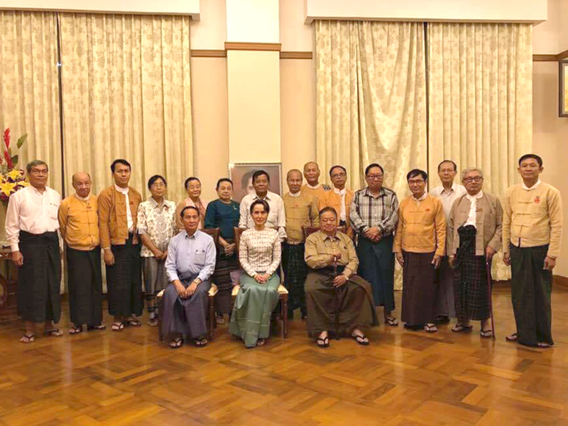 ဦးဝင္းျမင့္ႏွင့္ ေဒါက္တာေဇာ္ျမင့္ေမာင္တို႔ကို အဖြဲ႔ခ်ဳပ္ ဒုဥကၠ႒မ်ားအျဖစ္ ခန္႔အပ္