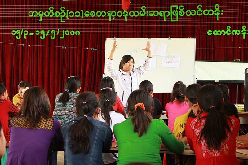ကယန္းေဒသတြင္း ဆရာလိုအပ္ခ်က္ျဖည့္ႏို္င္ရန္ လူငယ္မ်ားမွ ေစတနာ့ဝန္ထမ္းေဆာင္ရြက္ေန