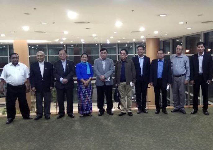 လူကယ္ျပန္၀န္ႀကီး ဘဂၤလားေဒ့ရွ္ႏိုင္ငံသြားေရာက္