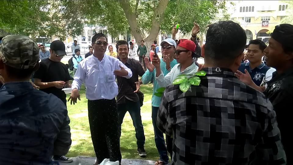 ကာတာႏုိင္ငံေရာက္ ျမန္မာမ်ား၏ အတာသႀကၤန္ (ဓာတ္ပုံ)