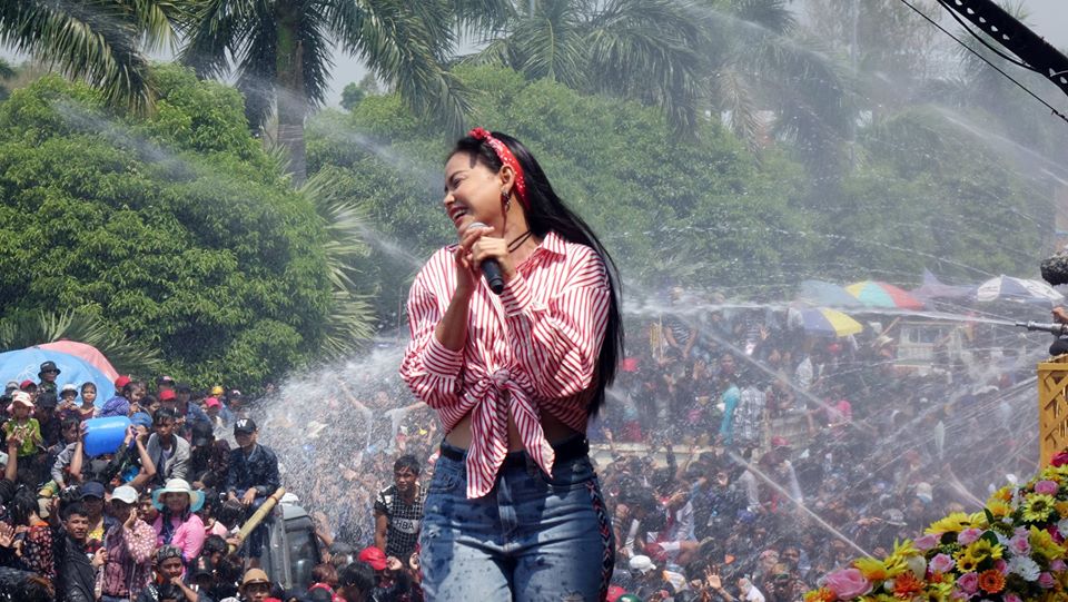 သႀကၤန္အတက္ေန႔ ေနျပည္ေတာ္ရွိ သႀကၤန္မ႑ပ္ ျမင္ကြင္းမ်ား
