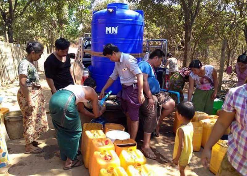 သံျဖဴဇရပ္ၿမိဳ႕တြင္ ၃ ႏွစ္ဆက္ စံခ်ိန္တင္ေရရွားေန