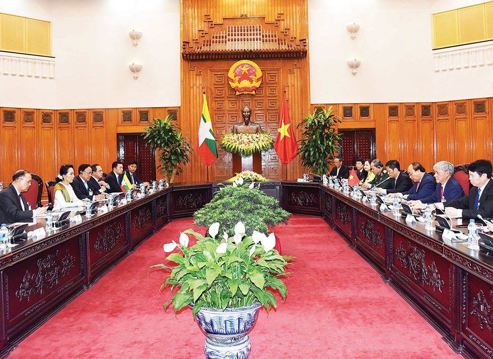 ျမန္မာ-ဗီယက္နမ္ ကုန္သြယ္မႈ ေဒၚလာ သန္း ၁၀၀၀ ေက်ာ္သည္အထိ တုိးျမႇင့္ရန္ သေဘာတူ