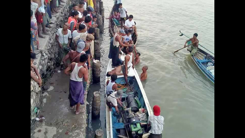 မအူပင္ၿမိဳ႕တြင္ ၉ တန္းေက်ာင္းသား ၃ ဦး ေရဆင္းကူးရာမွ ေရနစ္ၿပီး ၂ ဦးေသဆံုး