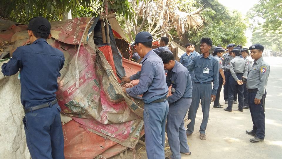 မႏၲ​ေလး ခ်မ္​းျမသာစည္​ၿမိဳ႕နယ္​ရွိ က်ဴးေက်ာ္မ်ားကို ဖယ္ရွားရွင္းလင္း