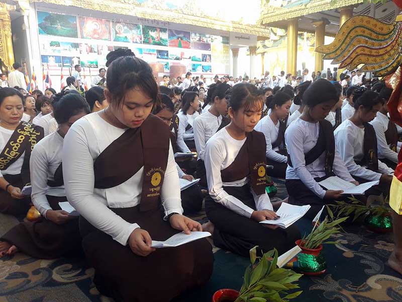 မဟာေဗာဓိ ေညာင္ဗုဒၶေဟ ေရစင္သြန္းေလာင္းပူေဇာ္ပြဲ