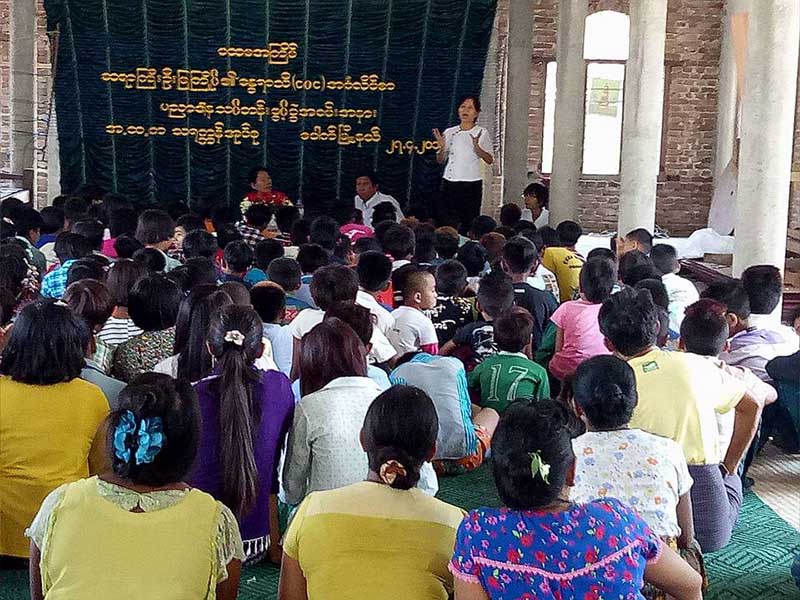 မေကြးတိုင္းတြင္ အဂၤလိပ္စာ အေရးအဖတ္သင္တန္း ဖြင့္လွစ္
