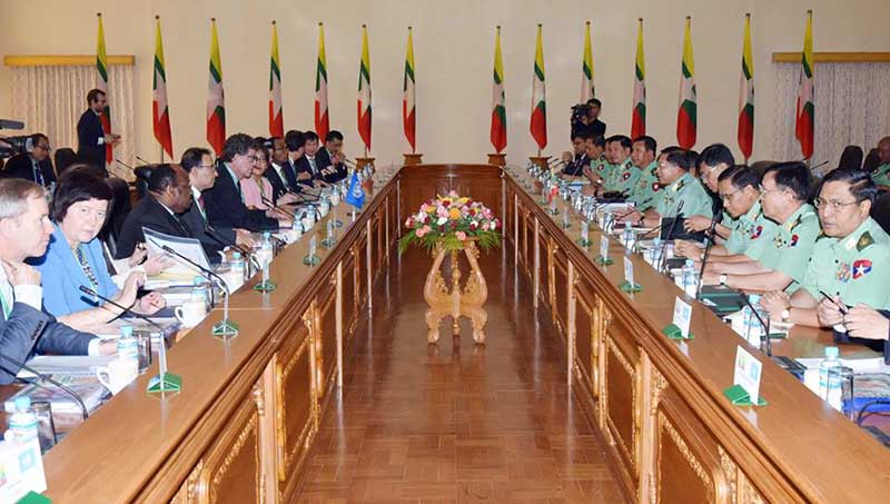 အဓမၼျပဳက်င့္မႈေပါင္း ၂၅၀၀ ေက်ာ္တြင္ စစ္ဘက္က ၃၀ ေက်ာ္ ပါ၀င္