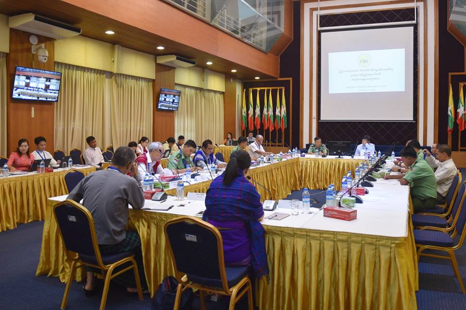 အပစ္ရပ္ပူးတြဲေစာင့္ၾကည့္ေကာ္မတီ အတြင္းေရးမႉးမ်ား ပထမဆံုးအႀကိမ္စံုညီစည္းေ၀း