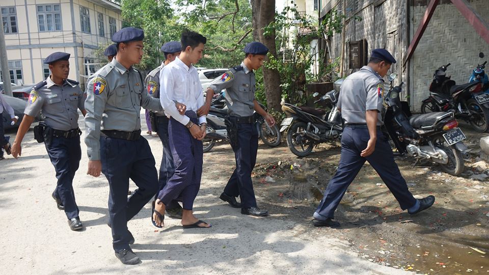 ျပည္ႀကီးတံခြန္ၿမိဳ႕နယ္တြင္ သားအမိ ၂ ဦးအား သတ္ျဖတ္မီး႐ႈိ႕ခဲ့သည့္ တရားခံအား ေသဒဏ္ခ်