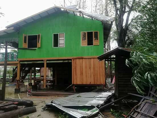ကနီတြင္ ေလျပင္းေၾကာင့္ ေစတီထီးေတာ္မ်ား ေျမခ၊ အိမ္ေျခ ၁၀၀ ေက်ာ္ပ်က္စီး