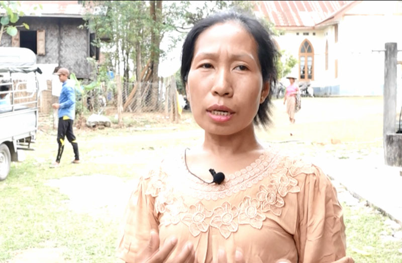 “လက္နက္ႀကီးက်တဲ့ က်ည္ဆန္ ႏွလုံးမွာ တည့္တည့္မွန္ေတာ့”- ကခ်င္စစ္ေဘးေရွာင္တဦးႏွင့္  ေမးျမန္းခ်က္