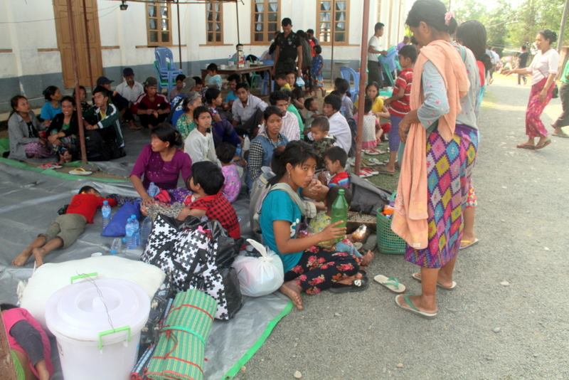 ကခ်င္စစ္ေဘးေရွာင္ ၁၃၀၀ ခန္႔ ေတာထဲ ပိတ္မိေနဆဲဟု ကုလသမဂၢထုတ္ျပန္