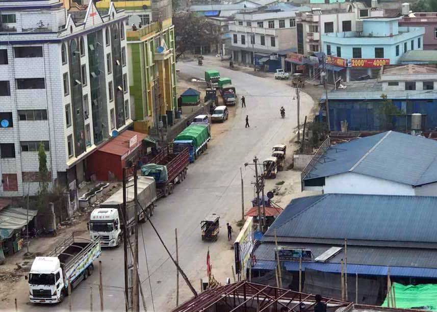 မူဆယ္တုိက္ပြဲ က်ည္ဆန္မ်ား ႏုိင္ငံထဲက်ေရာက္ခဲ့ဟု တ႐ုတ္ေၾကညာ