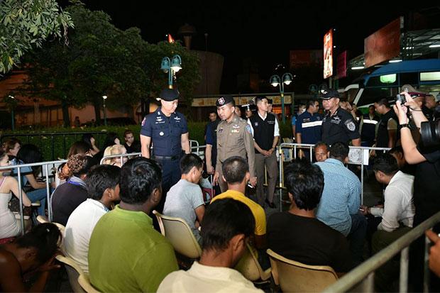 ထိုင္းႏိုင္ငံတြင္ ျမန္မာ ၉ ဦးအပါအ၀င္ ႏိုင္ငံျခားသား ၃၆ ဦး ဖမ္းဆီးခံရ