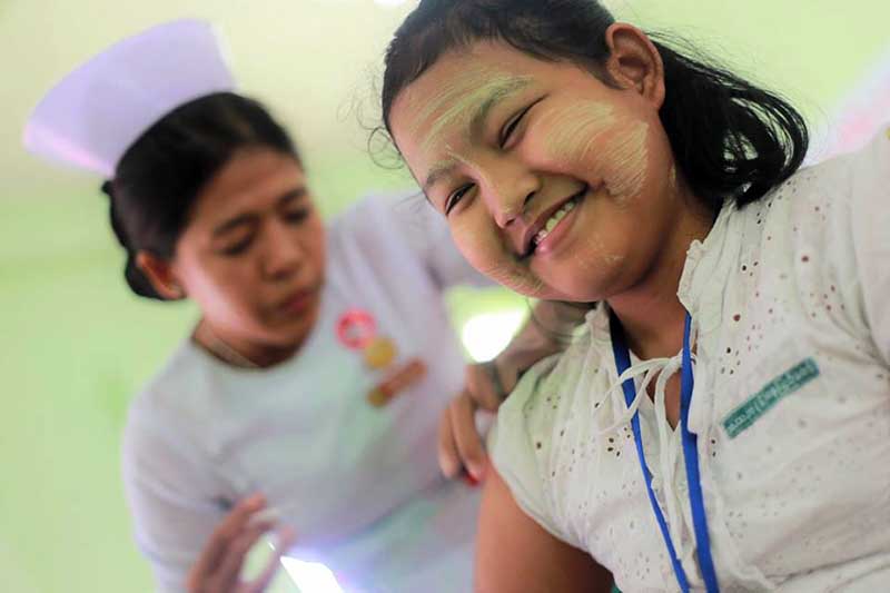 အသည္းေရာင္အသားဝါ (ဘီ)ႏွင့္ဂ်ပန္ဦးေႏွာက္ေရာင္ ကာကြယ္ေဆးထုိးၾကရန္ တုိက္တြန္း