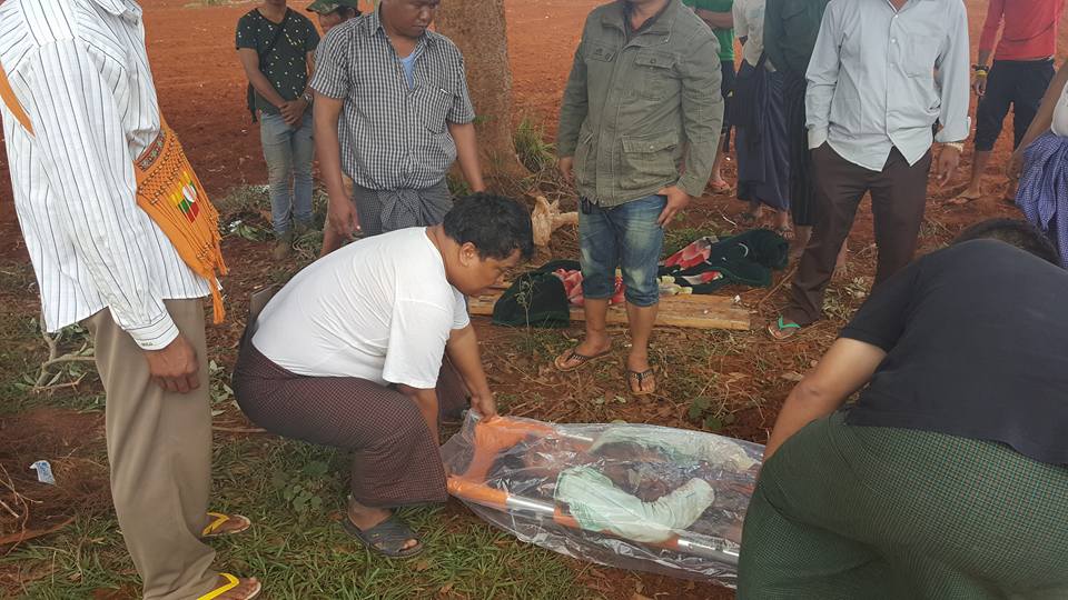နမ့္စန္တြင္ မိုးႀကိဳးပစ္ခံရ၍ လူငယ္ ၂ ဦးေသဆံုး