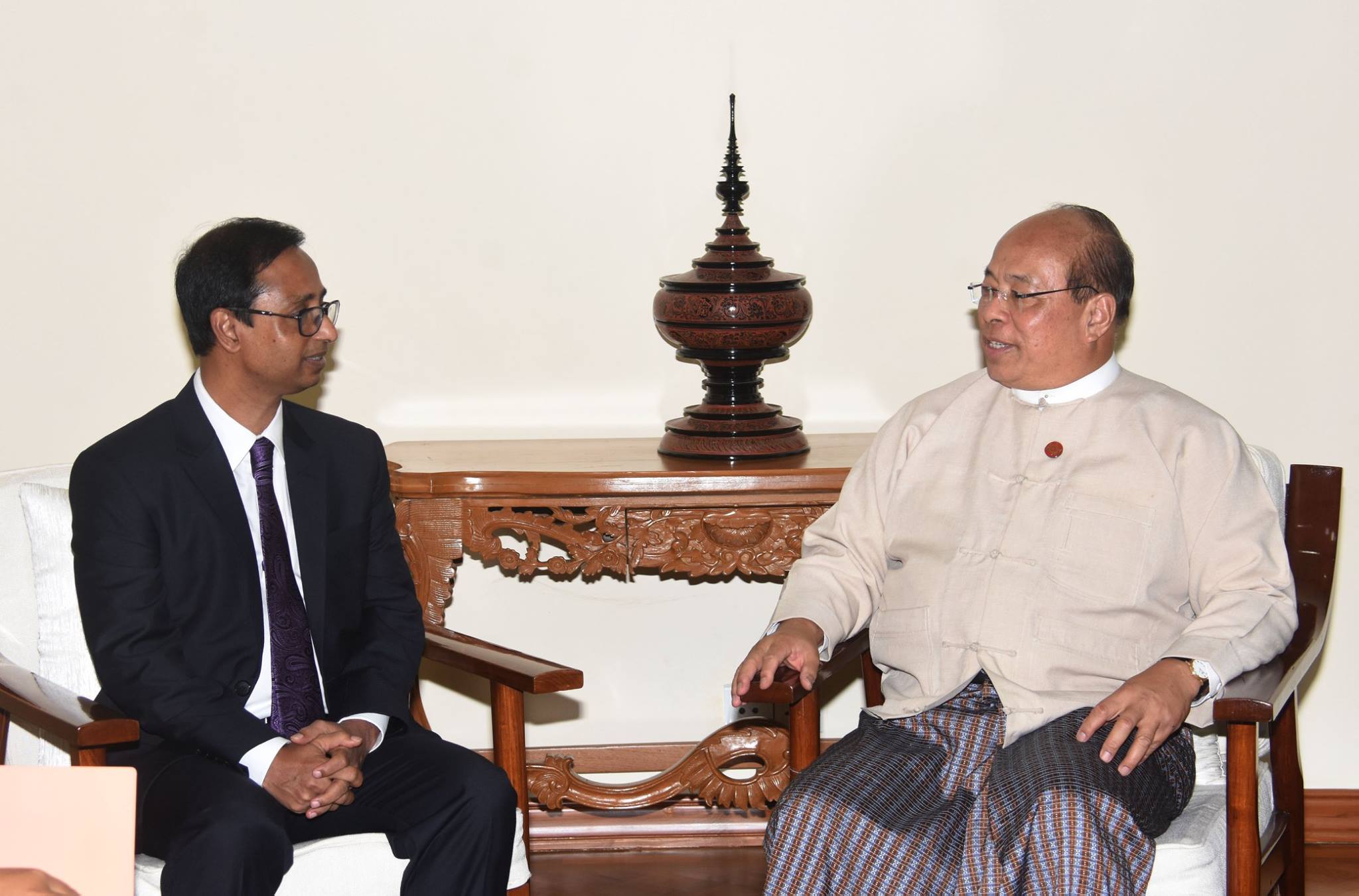 နယ္စပ္တြင္ဘန္ကာမ်ားေဆာက္လုပ္ေနသည့္ကိစၥ ဘဂၤလားေဒ့ရွ္သံအမတ္ကိုေခၚယူသတိေပး