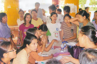 အန္အယ္လ္ဒီနွင့္ လ၀က ပူးေပါင္းျပီး မွတ္ပုံတင္လုပ္ေပး