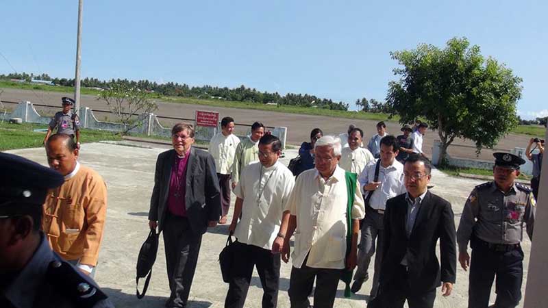 ျပည္တြင္းျပည္ပ ဘာသာေရးေခါင္းေဆာင္မ်ား ရခိုင္သို႔ေရာက္ရွိ