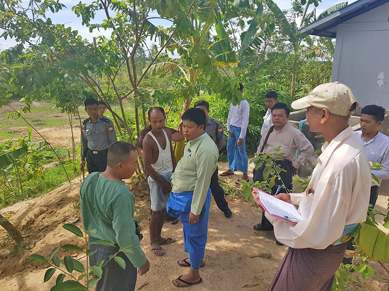 အျမန္လမ္းမႀကီးေဘး က်ဴးေက်ာ္စာရင္း ေကာက္ယူ
