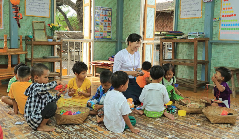 လက္ရွိပညာသင္ႏွစ္အတြက္ ေက်ာင္းဖြံ႔ၿဖိဳးေရးရန္ပံုေငြ က်ပ္သန္းေပါင္း ၃၀၀၀၀ နီးပါး ခြဲေဝသတ္မွတ္