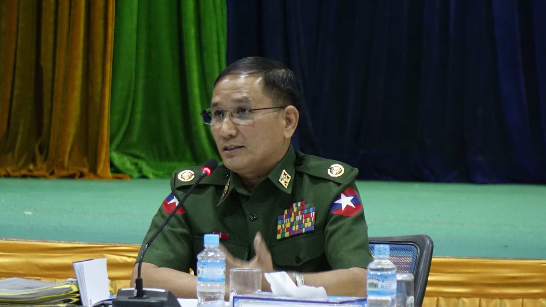 ၿငိမ္းခ်မ္းေရးေႏွာင့္ေႏွးေနတာ တပ္မေတာ္ေၾကာင့္မဟုတ္ဟု ကာကြယ္ေရးဝန္ႀကီးဌာနေျပာ