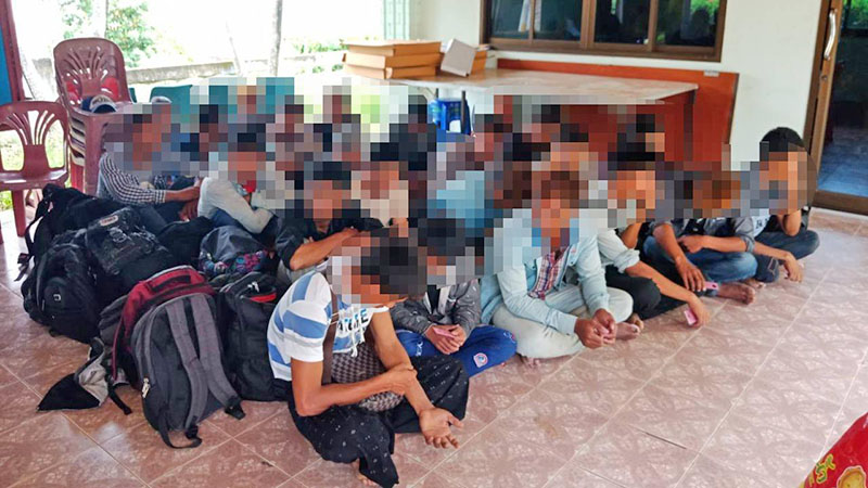 ထိုင္း-မေလးရွား နယ္စပ္တြင္  ျမန္မာ ၃၆ ဦး ဖမ္းဆီးခံရ