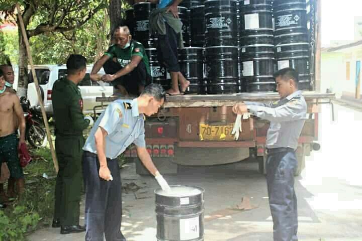 တရားမ၀င္ဓာတုေဗဒေဆးကီလို ၁၅၀၀၀ တာခ်ီလိတ္တြင္ ဖမ္းမိ