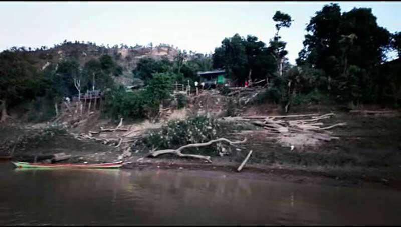 ကေလးဝနယ္၊ ကိုင္းေရႊေတာင္ရြာ၌  ေရတိုက္စားမႈကာကြယ္ရန္ လုပ္ေဆာင္မည္
