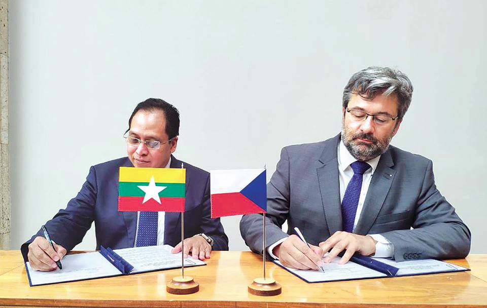 ျမန္မာ-ခ်က္ႏွစ္ႏုိင္ငံ စီးပြားေရးပူးေပါင္းေဆာင္ရြက္ေရး ေဆြးေႏြး