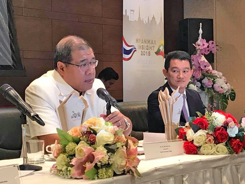 ထုိင္း-ျမန္မာ စီးပြားေရးရင္းႏွီးျမႇဳပ္ႏွံမႈႏွင့္ ကုန္သြယ္မႈျမႇင့္တင္ရန္ ေဆြးေႏြးပြဲက်င္းပမည္