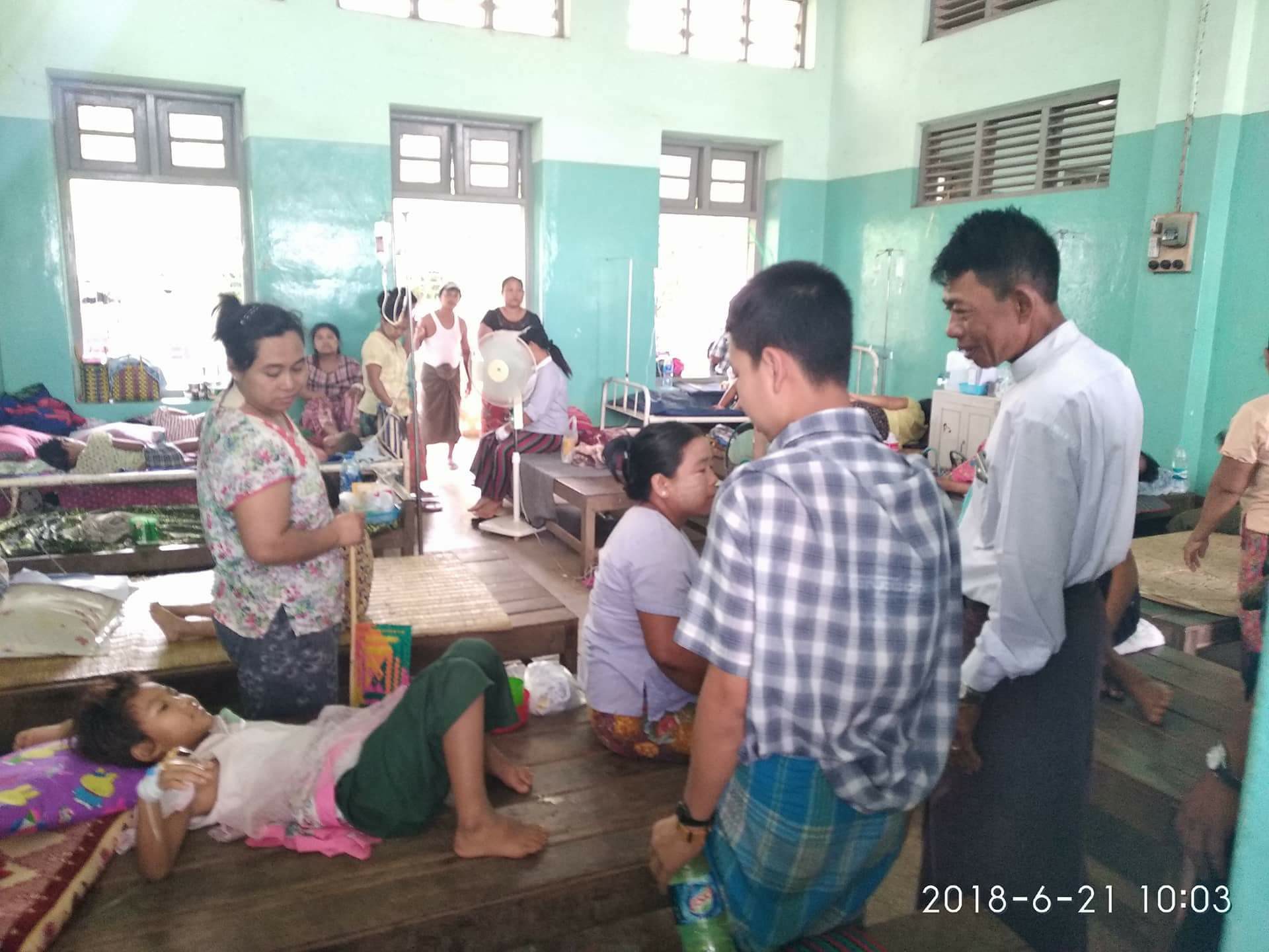 ေကာလင္းၿမဳိ႕တြင္ လူ ၄၀ ေက်ာ္ အစာအဆိပ္သင့္